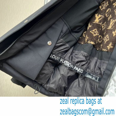 louis vuitton Electric Accent Ski Jacket black 2022