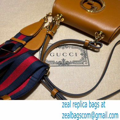 Gucci Blondie mini bag 698643 Leather Light Brown