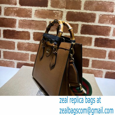 Gucci cuir leather Diana small tote bag 702721 2022