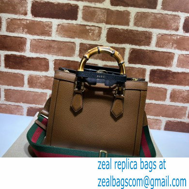 Gucci cuir leather Diana small tote bag 702721 2022