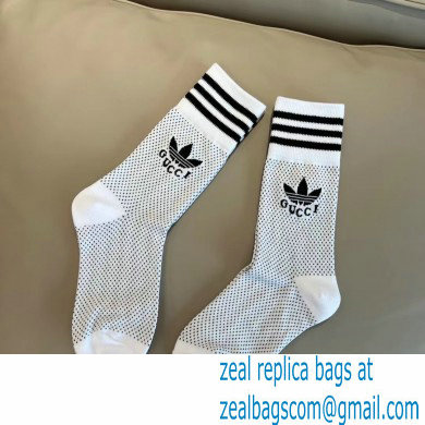 adidas x Gucci knit cotton ankle socks 2023