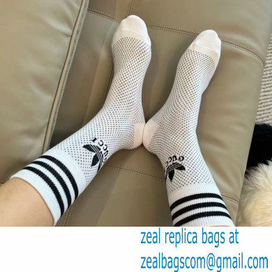 adidas x Gucci knit cotton ankle socks 2023