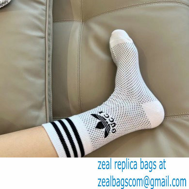 adidas x Gucci knit cotton ankle socks 2023