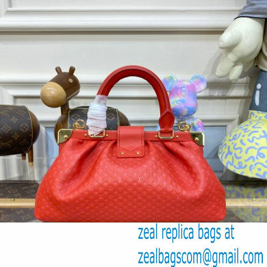 LOUIS VUITTON Monogram Clutch in supple calfskin RED M22327 2023