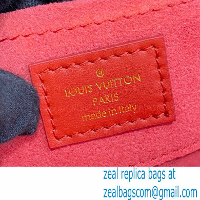 LOUIS VUITTON Monogram Clutch in supple calfskin RED M22327 2023