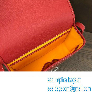 Goyard Belvedere PM Strap Bag Red