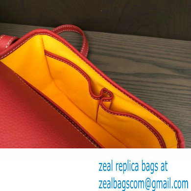 Goyard Belvedere PM Strap Bag Red