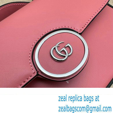 Gucci Petite GG mini shoulder bag 739722 Pink 2023