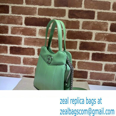 Gucci Petite GG small tote bag 745918 Leather Green 2023