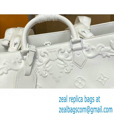 LOUIS VUITTON Sac Plat Tote Bag M21841 WHITE 2023