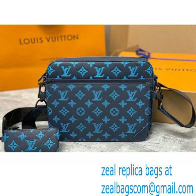 LOUIS VUITTON Trio Messenger Bag M46604 blue 2023