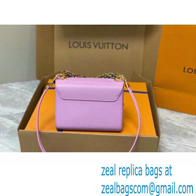 Louis Vuitton Epi grained leather Twist PM Bag M22098 Lilas Provence Violet 2023