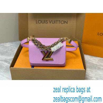 Louis Vuitton Epi grained leather Twist PM Bag M22098 Lilas Provence Violet 2023