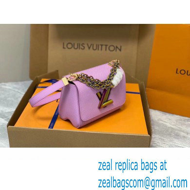 Louis Vuitton Epi grained leather Twist PM Bag M22098 Lilas Provence Violet 2023