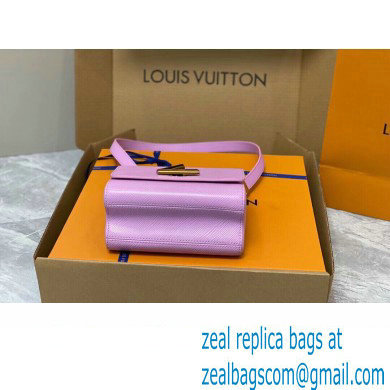 Louis Vuitton Epi grained leather Twist PM Bag M22098 Lilas Provence Violet 2023