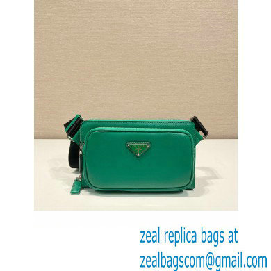 Prada Saffiano leather belt bag 2VH156 mango 2023