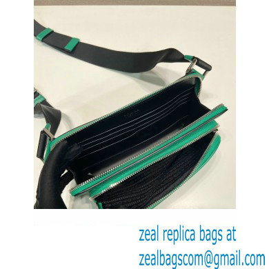 Prada Saffiano leather belt bag 2VH156 mango 2023