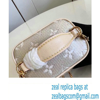 louis vuitton Micro Vanity CASE M22920 beige 2023