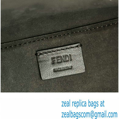 Fendi Origami Mini bag Brown FF jacquard fabric that can be transformed 2024