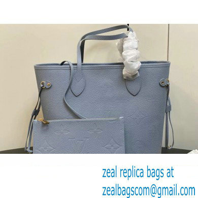 Louis Vuitton Monogram Empriente leather Neverfull MM Bag M46482 Blue Hour 2024 - Click Image to Close