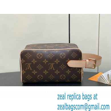 Louis Vuitton Monogram canvas Locker Dopp Kit Bag M83112 2024