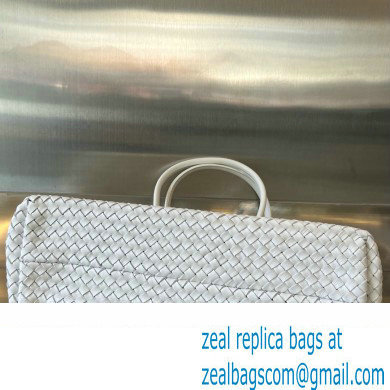 bottega veneta large cabat bag White / Vernis 2024