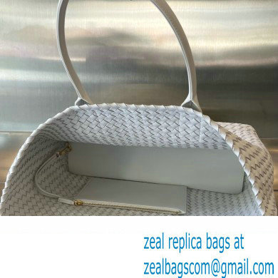 bottega veneta large cabat bag White / Vernis 2024