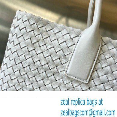 bottega veneta large cabat bag White / Vernis 2024