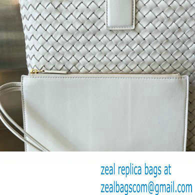 bottega veneta large cabat bag White / Vernis 2024