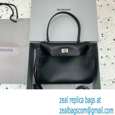 BALENCIAGA Women's Rodeo SMALL Handbag in Black/SILVER 2024