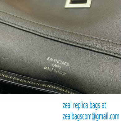 BALENCIAGA Women's Rodeo SMALL Handbag in Black/SILVER 2024