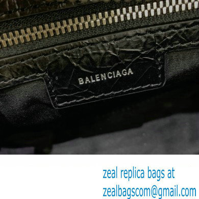 Balenciaga Neo Cagole XS Handbag in Graffiti Black 2024