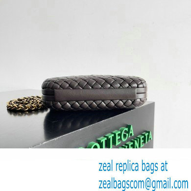 Bottega Veneta Knot With Chain Padded Intreccio leather minaudiere Bag Fondant 2024