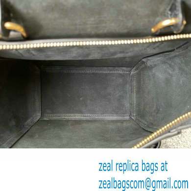 CelineNano Belt bag in grained calfskin black 2024