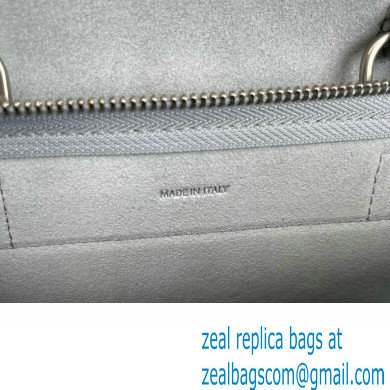 CelineNano Belt bag in grained calfskin bleu lin 2024