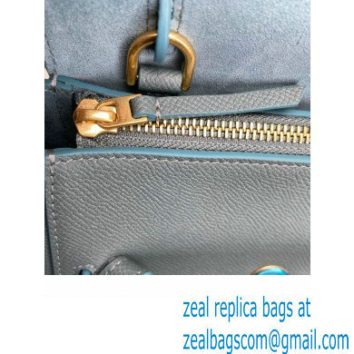 CelineNano Belt bag in grained calfskin green 02 2024