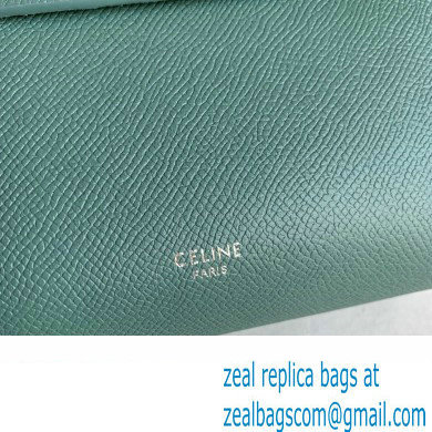 CelineNano Belt bag in grained calfskin green 06 2024