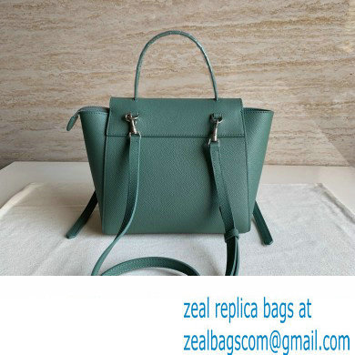 CelineNano Belt bag in grained calfskin green 06 2024