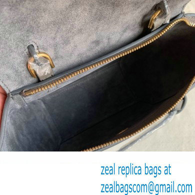 CelineNano Belt bag in grained calfskin gris etain 2024