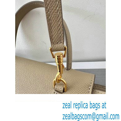 CelineNano Belt bag in grained calfskin khaki 2024