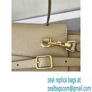 CelineNano Belt bag in grained calfskin khaki 2024