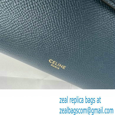 CelineNano Belt bag in grained calfskin navy blue 2024