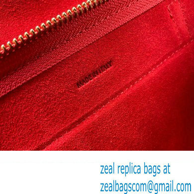 CelineNano Belt bag in grained calfskin red 2024