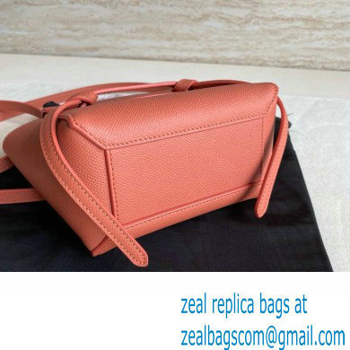 CelineNano Belt bag in grained calfskin rose 2024