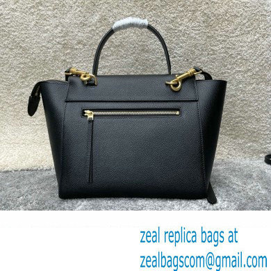 Celine MICRO Belt bag in grained calfskin BLACK 2024