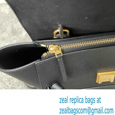 Celine MICRO Belt bag in grained calfskin BLACK 2024