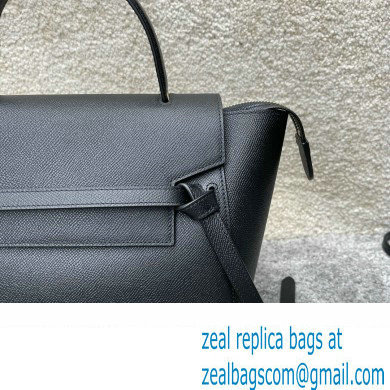 Celine MICRO Belt bag in grained calfskin BLACK 2024