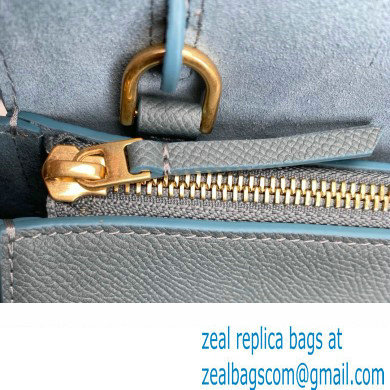 Celine MICRO Belt bag in grained calfskin BLUE 01 2024