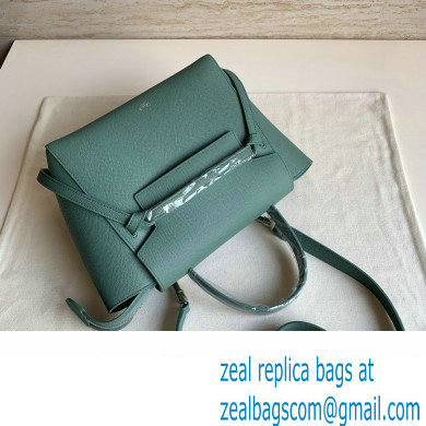 Celine MICRO Belt bag in grained calfskin BLUE 02 2024