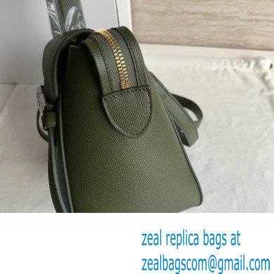 Celine MICRO Belt bag in grained calfskin GREEN 02 2024